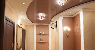 Натяжной потолок в прихожую Стрежевой, цена от 5148 руб.