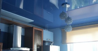 Натяжной потолок на кухню Стрежевой, цена от 6219 руб.